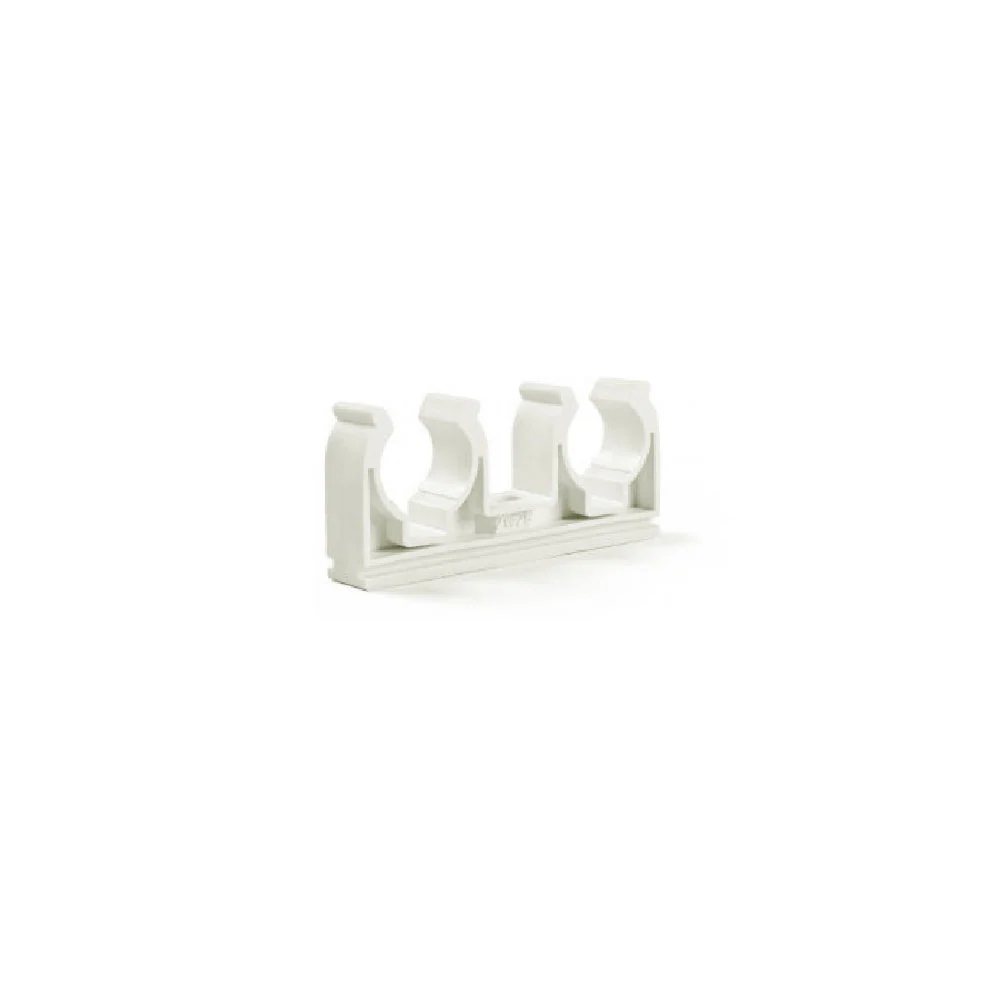 Clema dubla MCH pentru fixarea tevilor de cupru-2x22 mm
