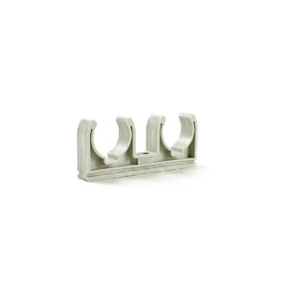 Clema dubla MCH pentru fixarea tevilor de plastic-2x32 mm