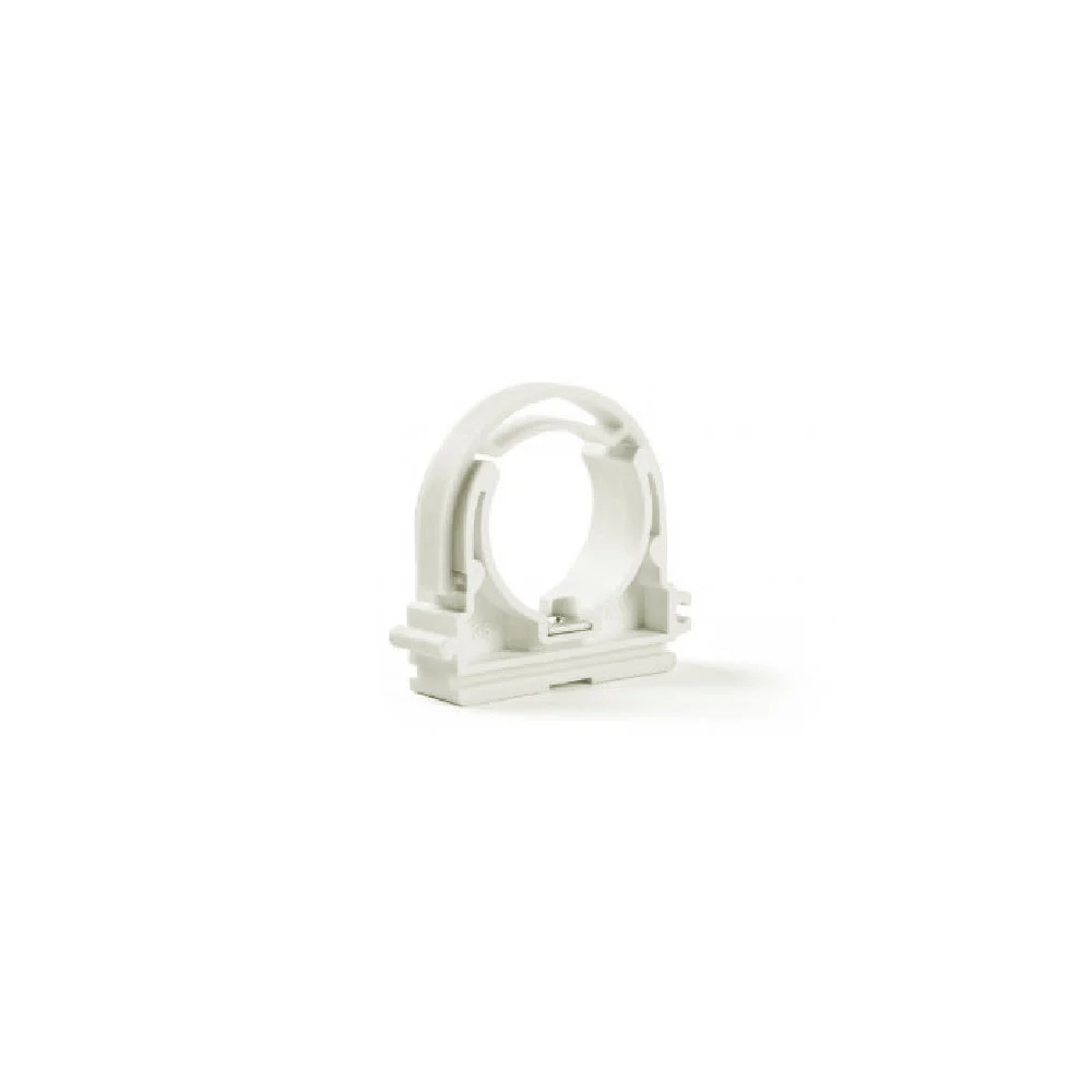 Clema MCH cu eclisa si surub de metal M6 pentru fixarea tevilor de cupru-28 mm