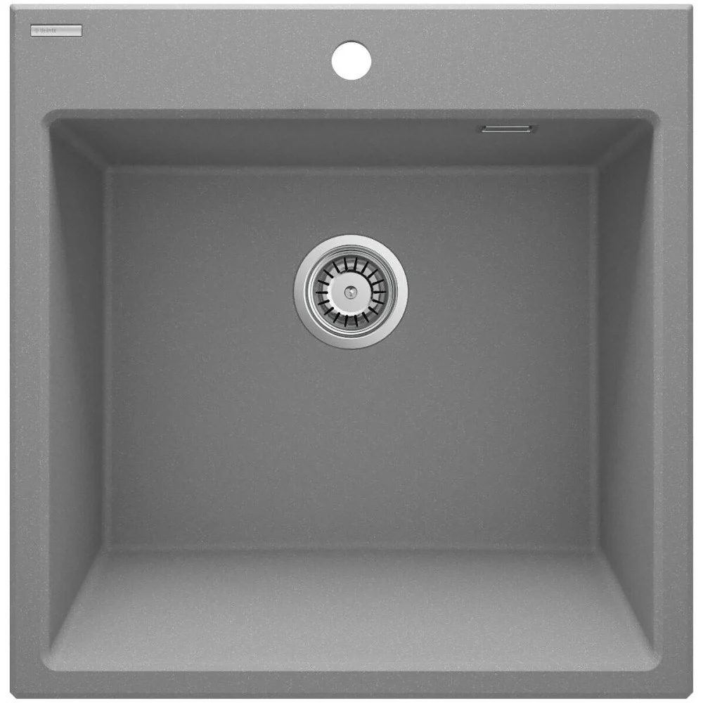 Deante Eridan Chiuveta bucatarie granit tip farmhouse 60x61 cm, gri (metallic grey)