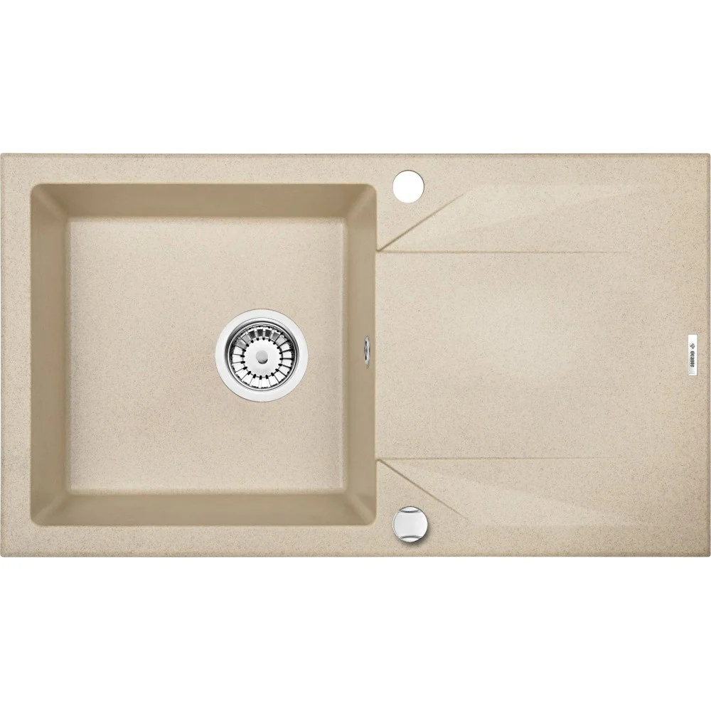 Deante Evora Chiuveta bucatarie granit 78x44 cm, crem