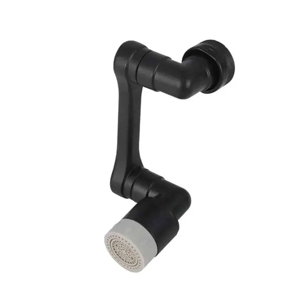 Extensie pivotanta pentru robinet, 2 moduri de pulverizare, Naimeed D6193, Negru