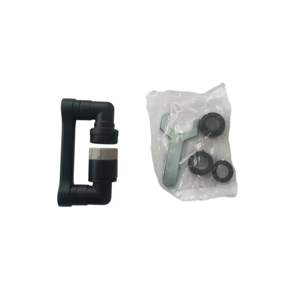 Extensie pivotanta pentru robinet, 2 moduri de pulverizare, Naimeed D6193, Negru
