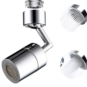 Extensor universal, 2 jeturi apă, rotire 360°