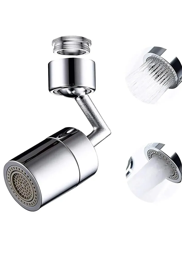 Extensor universal, 2 jeturi apă, rotire 360°
