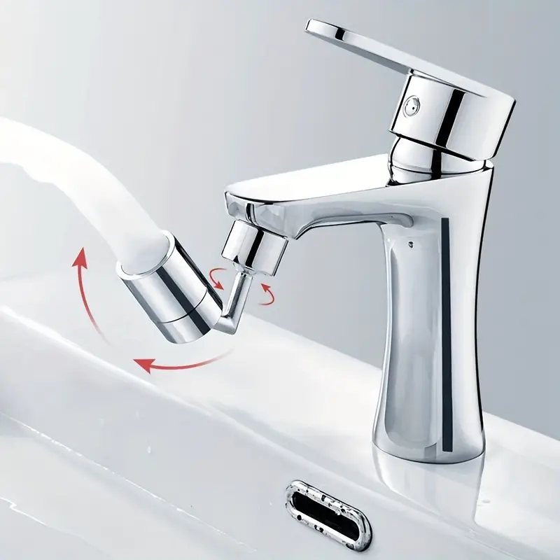 Extensor universal, 2 jeturi apă, rotire 360°