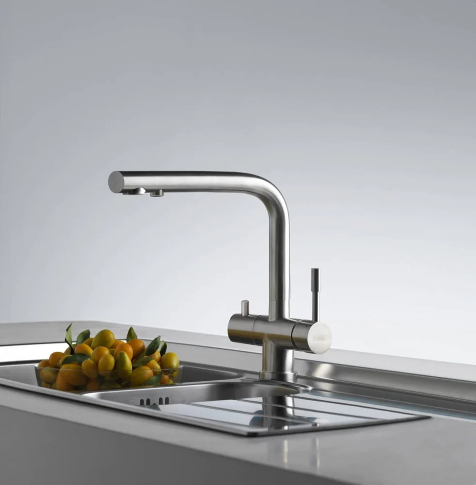 Franke Atlas Clear Baterie bucatarie monocomanda cu optiune de filtrare
