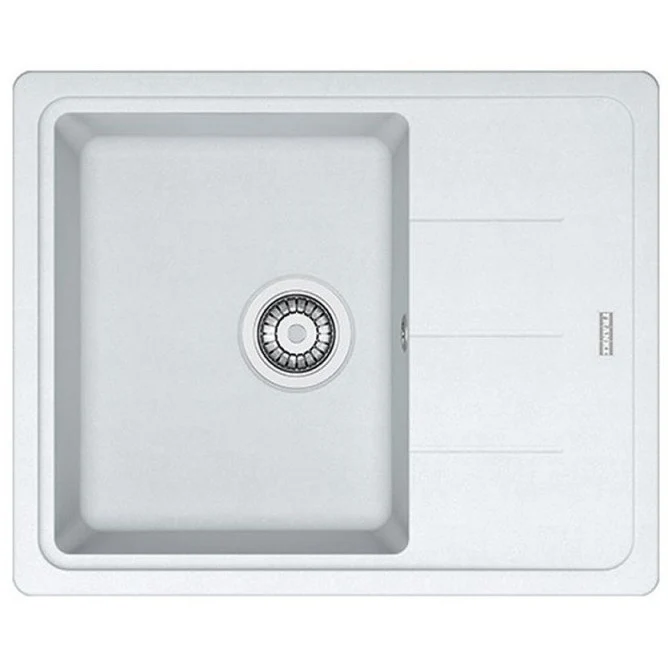 Franke Basis BFG 611-62 Chiuveta bucatarie granit fragranite 62x50 cm, alb