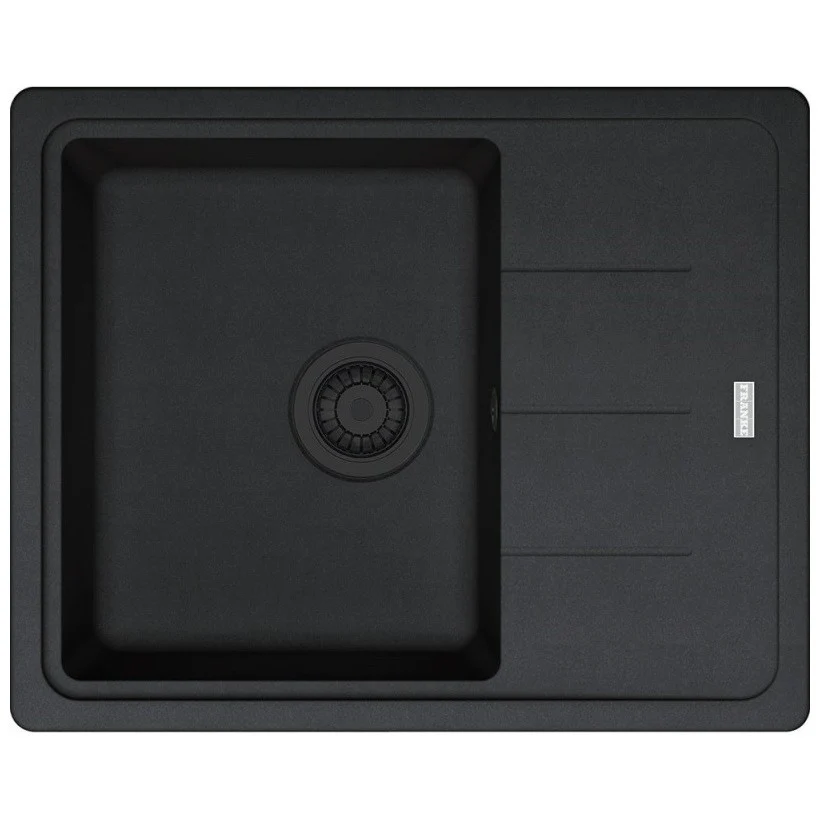 Franke Basis BFG 611-62 VN Chiuveta bucatarie granit 62x50 cm, negru