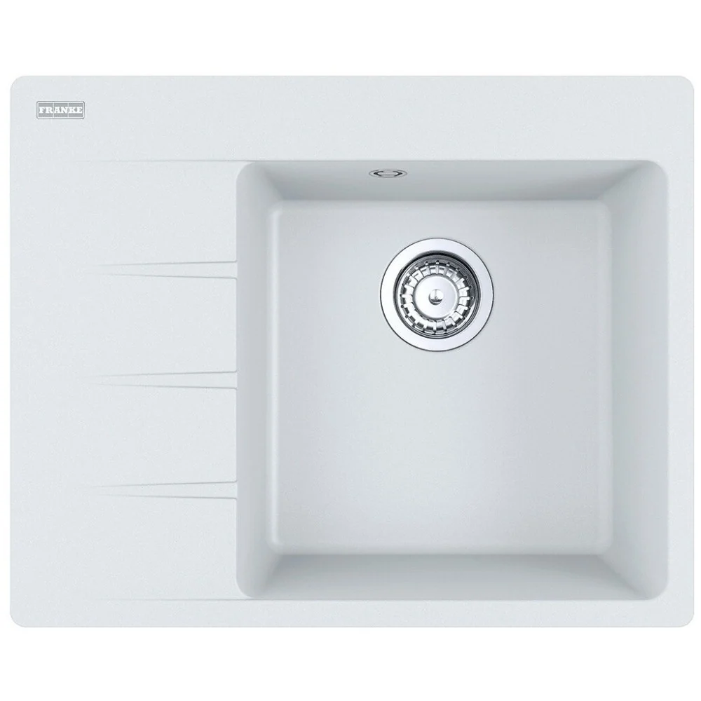 Franke Centro CNG 611/211-62 Chiuveta bucatarie granit 62x50 cm, alb (bianco)