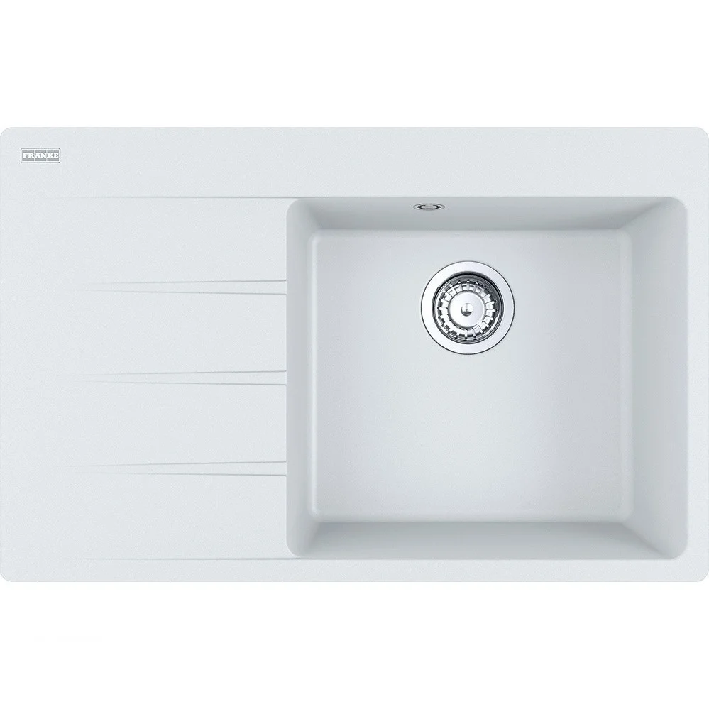 Franke Centro CNG 611/211-78 Chiuveta bucatarie granit 78x50 cm, alb (bianco)