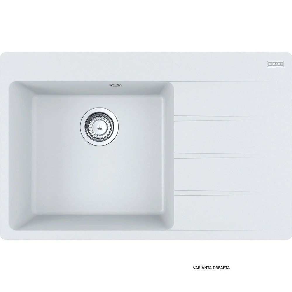 Franke Centro CNG 611/211-78 Chiuveta bucatarie granit 78x50 cm, alb (bianco)