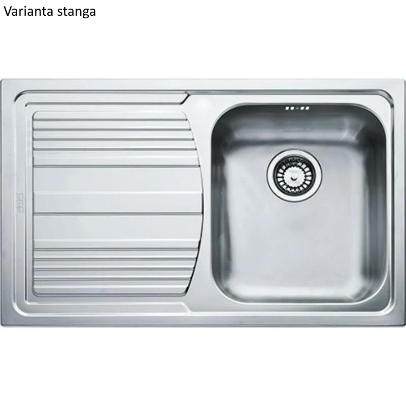 Franke Logica Line LLX 611 Chiuveta bucatarie 79x50 cm, inox lucios