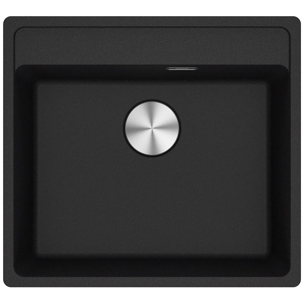 Franke Maris MRG 610-52 TL Chiuveta bucatarie granit 56x51 cm, negru lucios