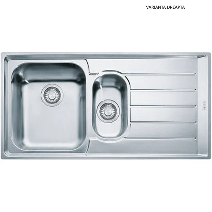 Franke Neptune NEX 651 Chiuveta bucatarie inox 100x51 cm, finisaj lucios