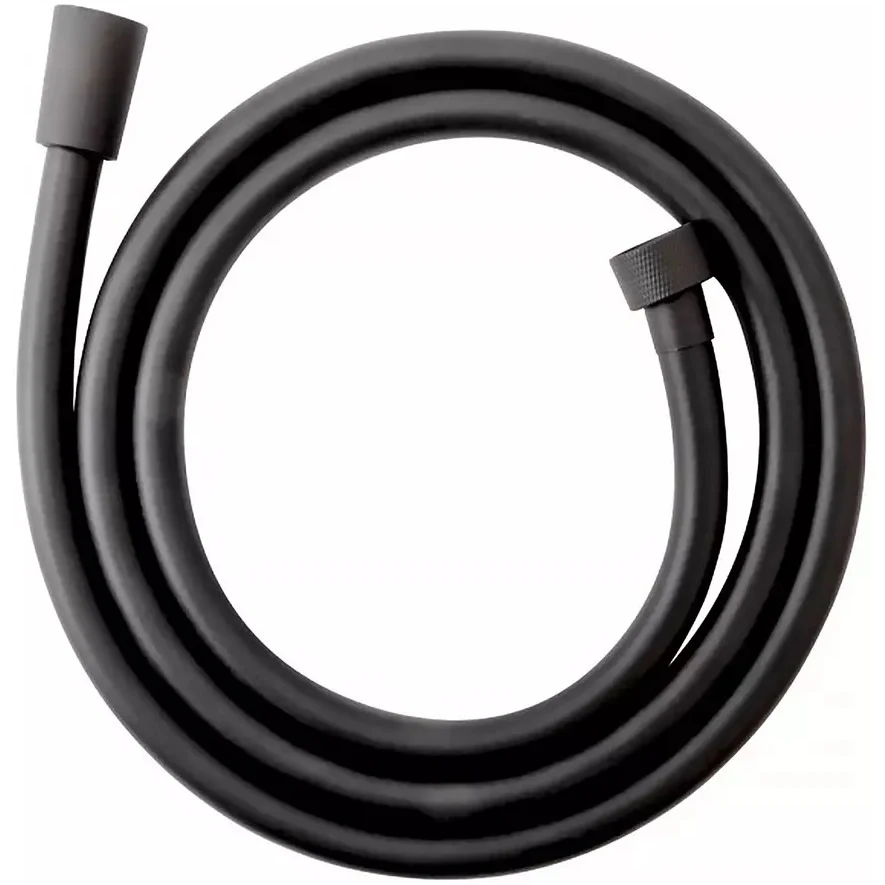 Furtun dus FDesign Inula 150 cm, negru mat