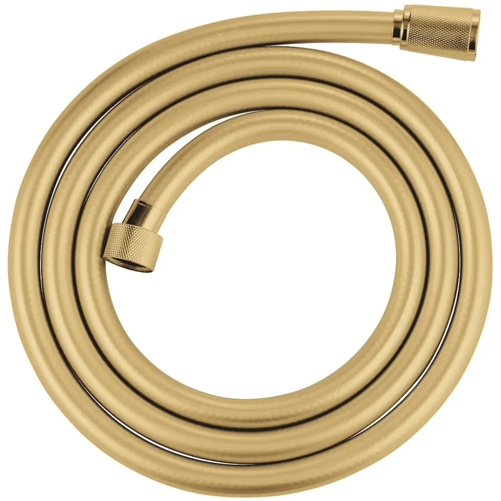 Furtun dus Grohe Silverflex 175 cm, auriu (cool sunrise)