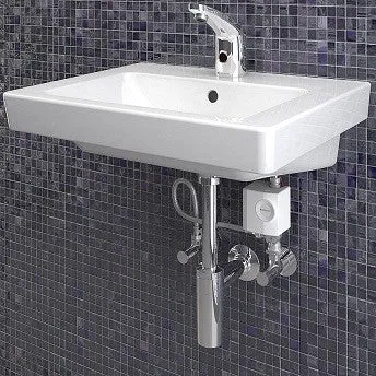 Geberit 185 Baterie lavoar cu infrarosu fara mixare apa, cu generator