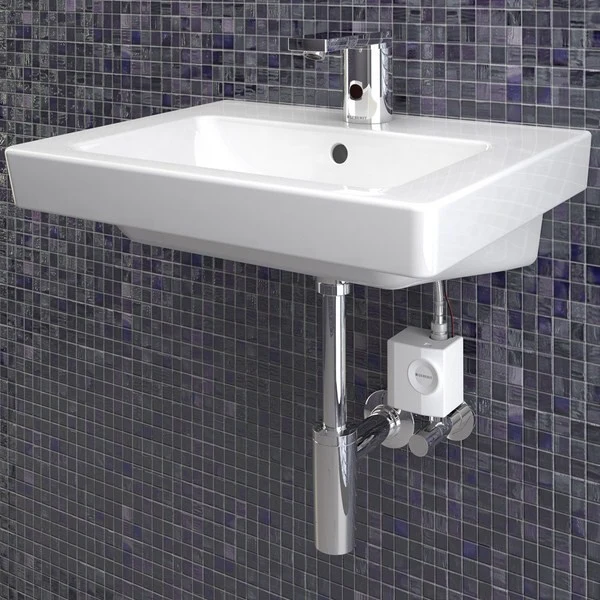 Geberit 186 Baterie lavoar cu infrarosu si mixare apa, cu generator