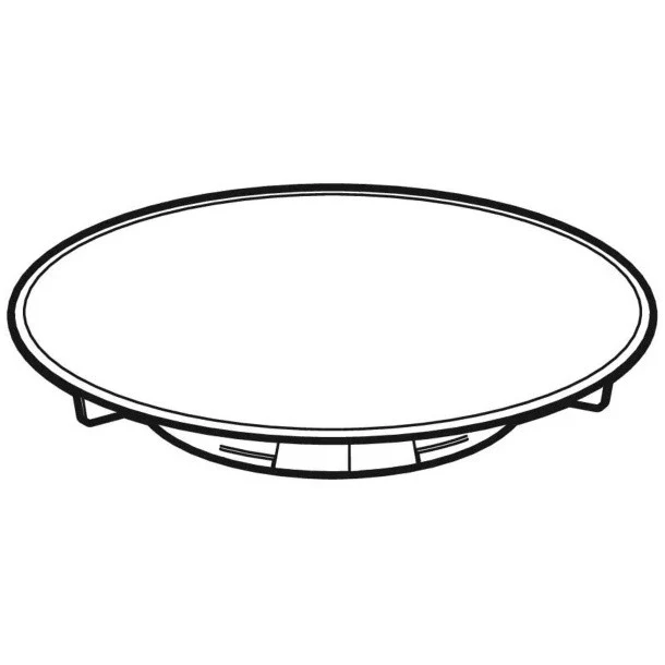 Geberit Capac sifon cadita dus Ø90 mm, crom