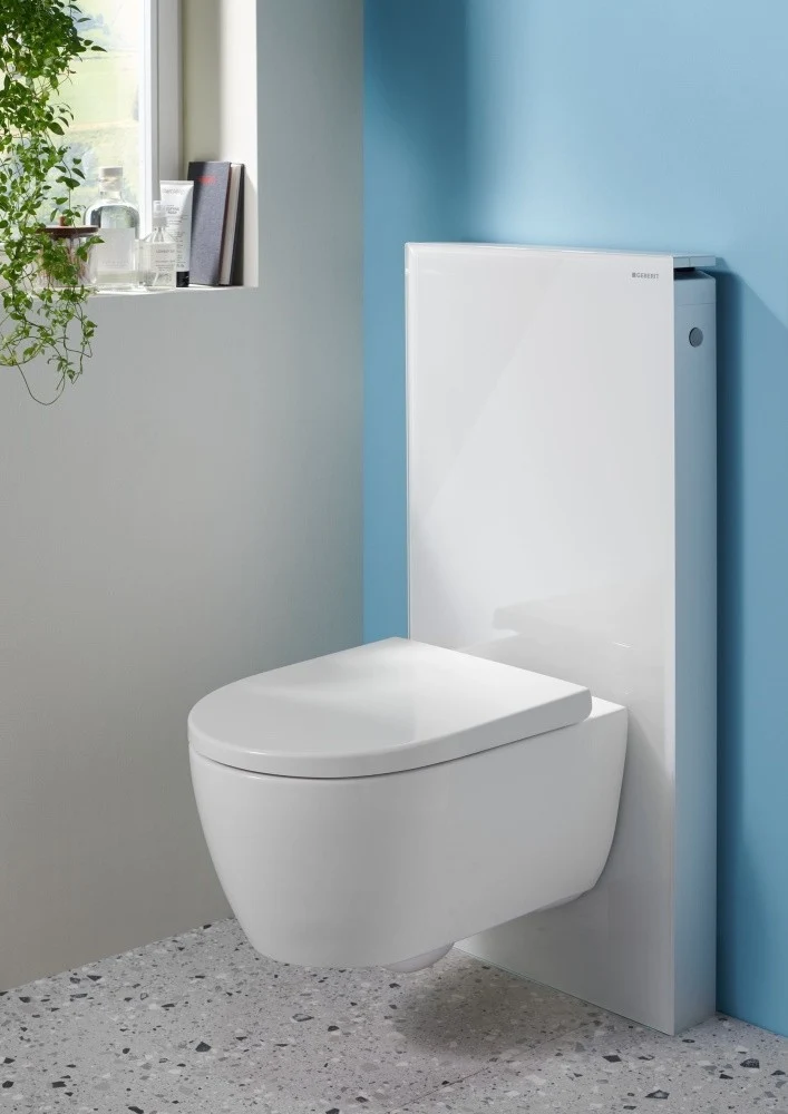 Geberit Monolith Modul stativ pentru vas WC suspendat, H101 cm, alb