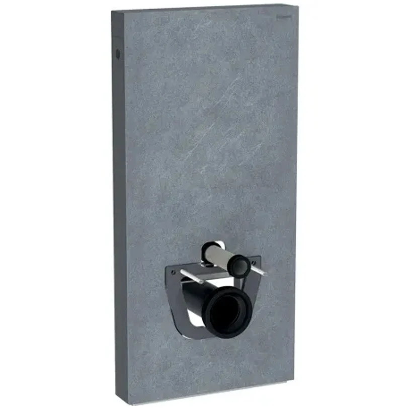 Geberit Monolith Modul stativ pentru vas WC suspendat, H101 cm, gri (piatra imitatie ardezie)