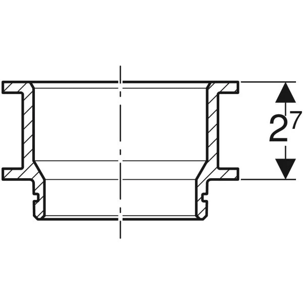 Geberit Set de conectare pentru sifon cu preaplin