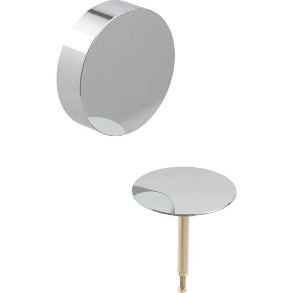 Geberit Set Sifon cu preaplin pentru cada cu actionare prin rotire L26 cm, crom lucios