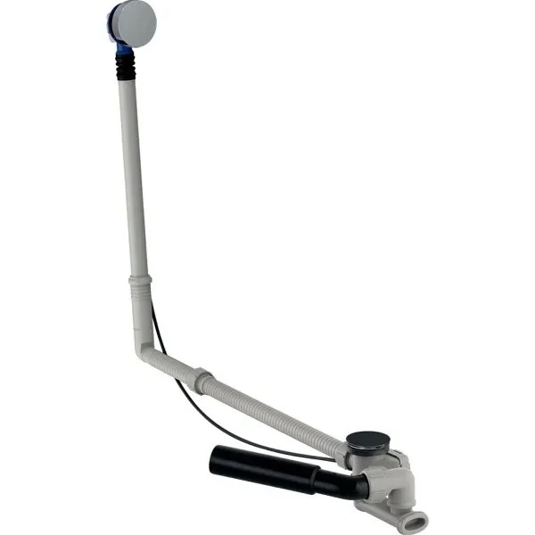 Geberit Sifon cu preaplin pentru cada, actionare prin rotire, L73 cm