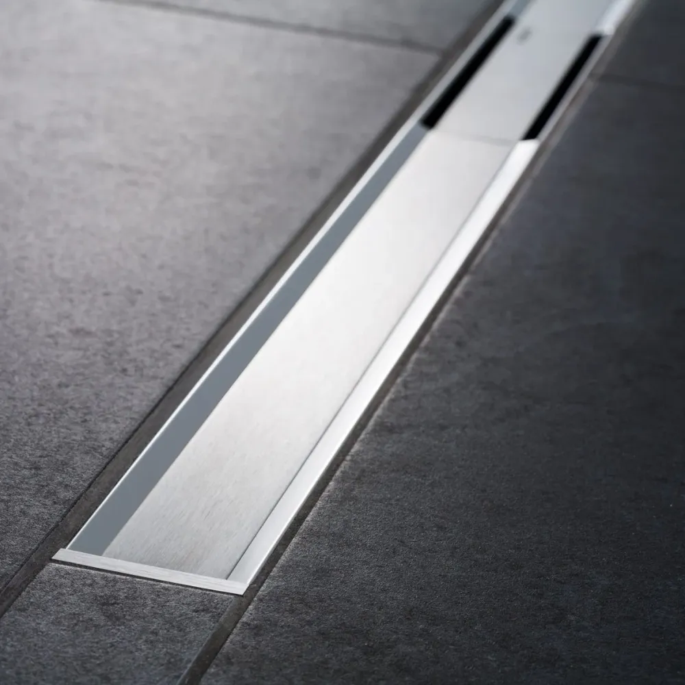 Grila ornament rigola dus Geberit CleanLine20 30-130 cm, inox lucios