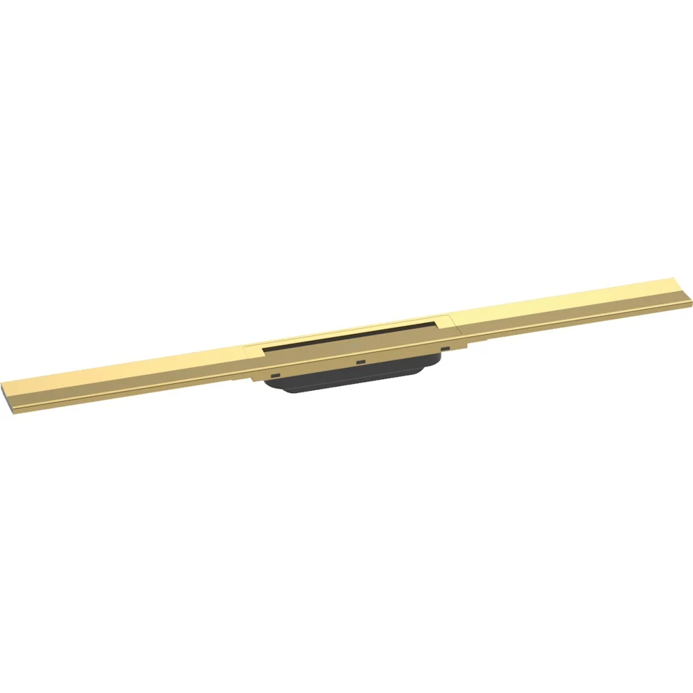 Grila ornament rigola dus Hansgrohe RainDrain Flex 80 cm, auriu lucios (polished gold optic)