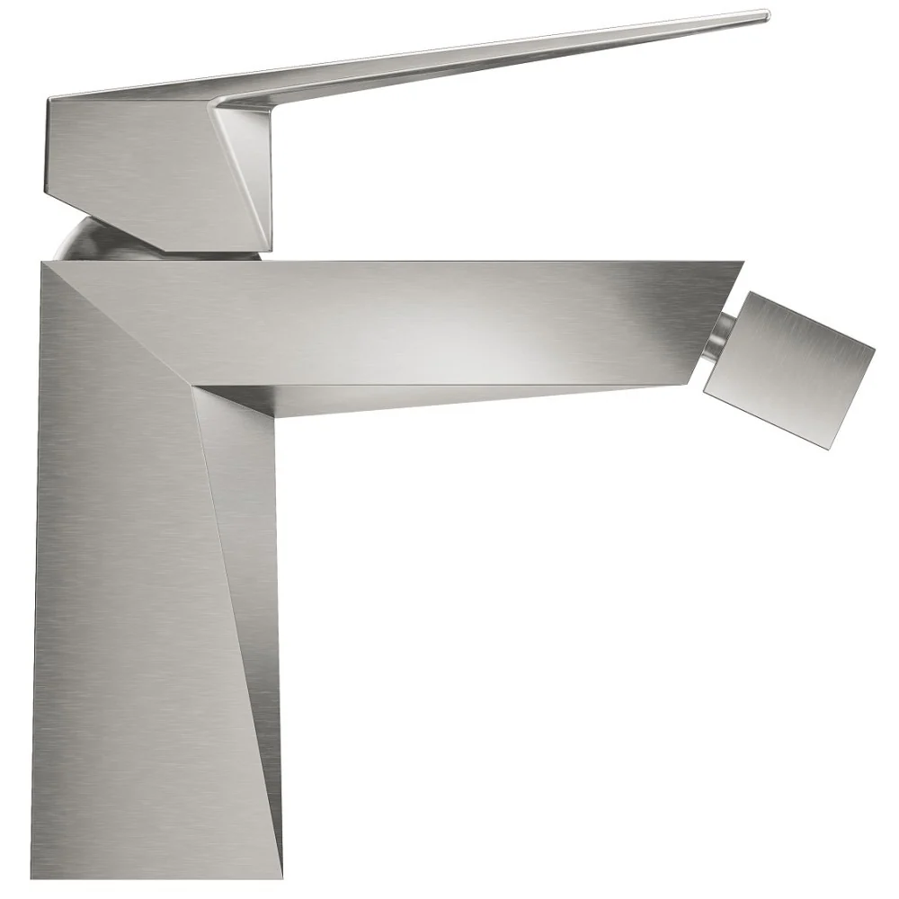Grohe Allure Brilliant Baterie bideu monocomanda cu ventil pop-up, aspect inox (supersteel)