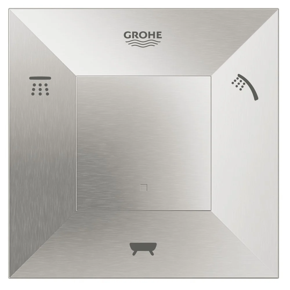 Grohe Allure Brilliant Divertor cu 5 cai, aspect inox (supersteel)