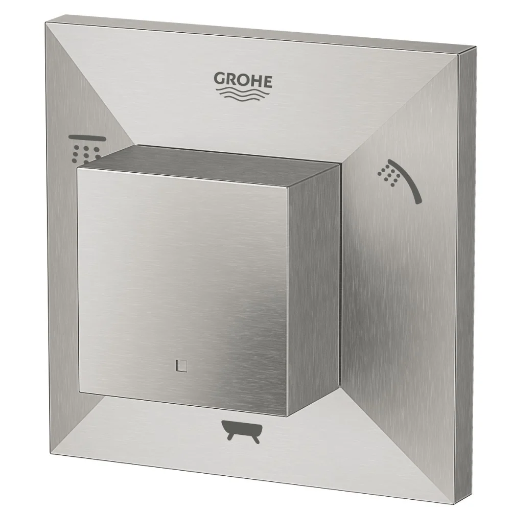 Grohe Allure Brilliant Divertor cu 5 cai, aspect inox (supersteel)