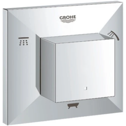 Grohe Allure Brilliant Divertor cu 5 cai, crom