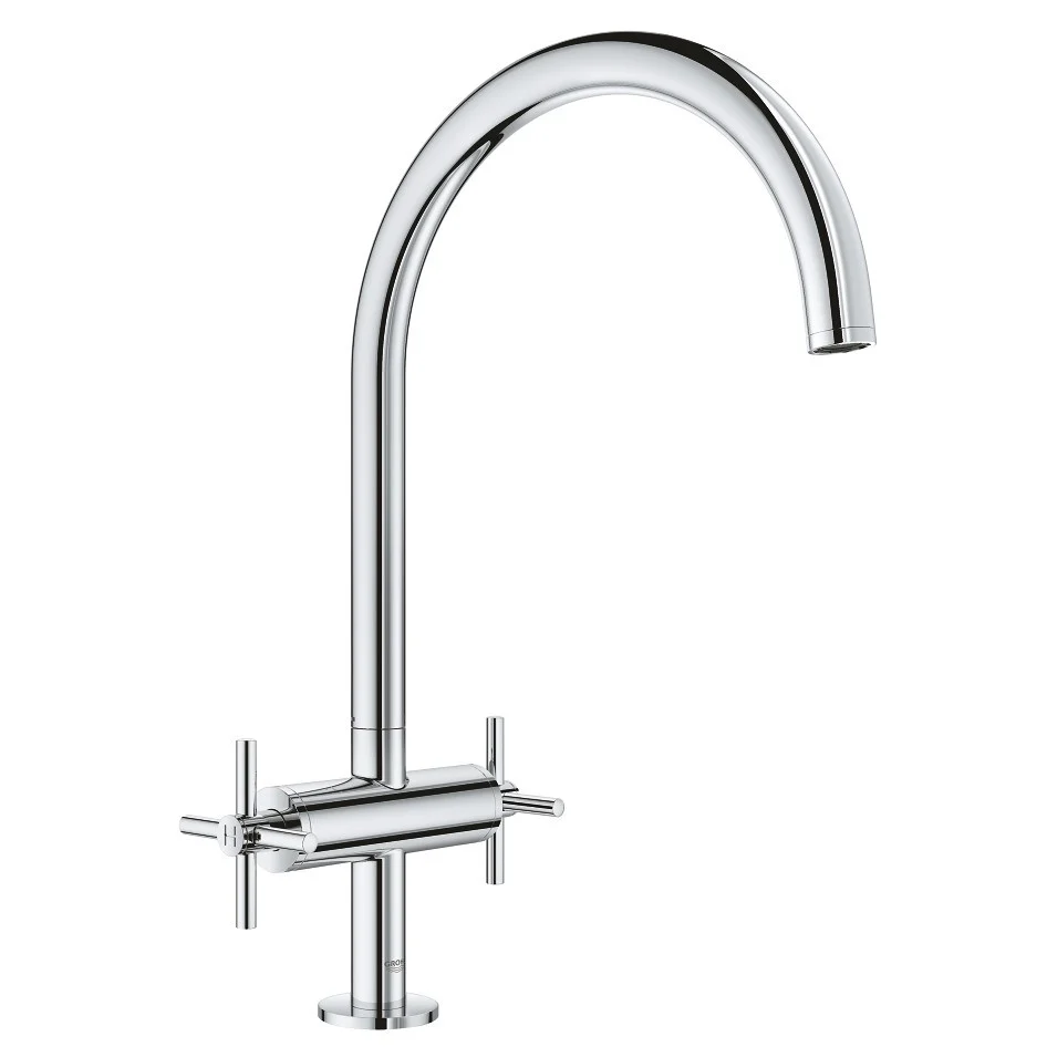 Grohe Atrio Baterie chiuveta bucatarie dubla comanda, crom