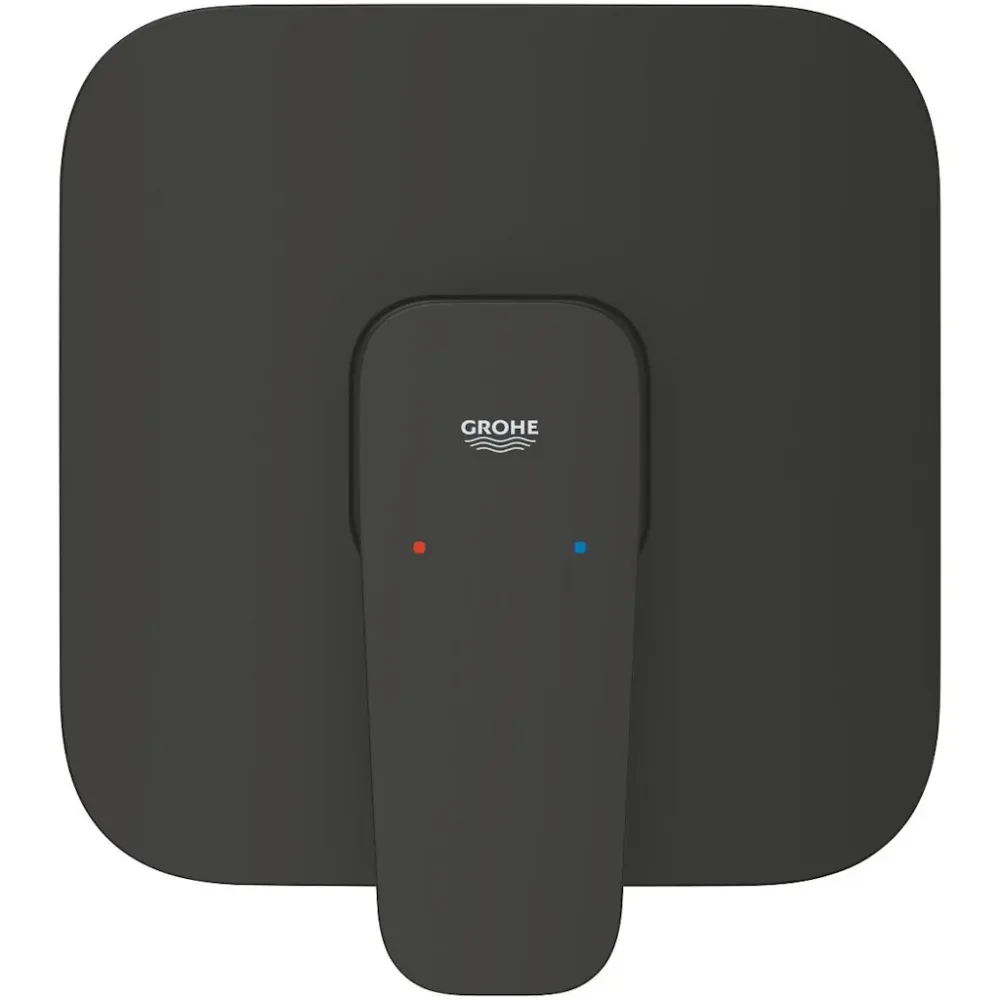 Grohe Cubeo Baterie dus monocomanda cu montaj incastrat, negru mat