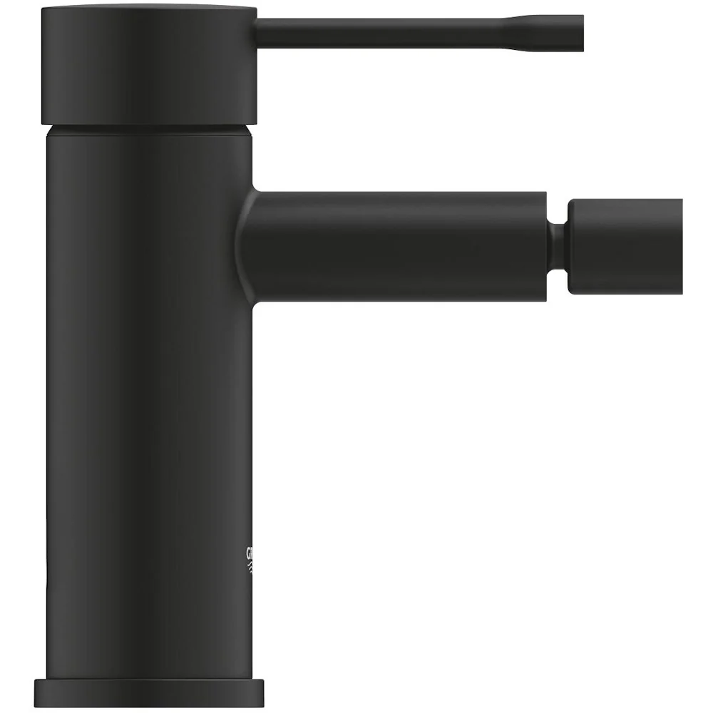 Grohe Essence Baterie bideu monocomanda S cu ventil pop-up, negru mat (phantom black)