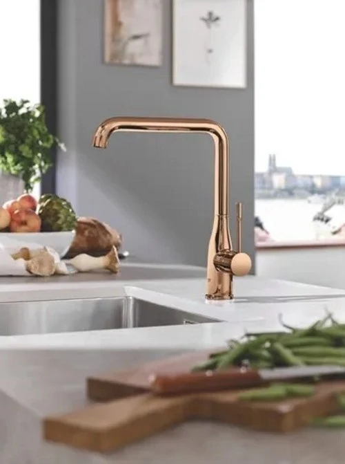 Grohe Essence Baterie chiuveta bucatarie, cupru (warm sunset)