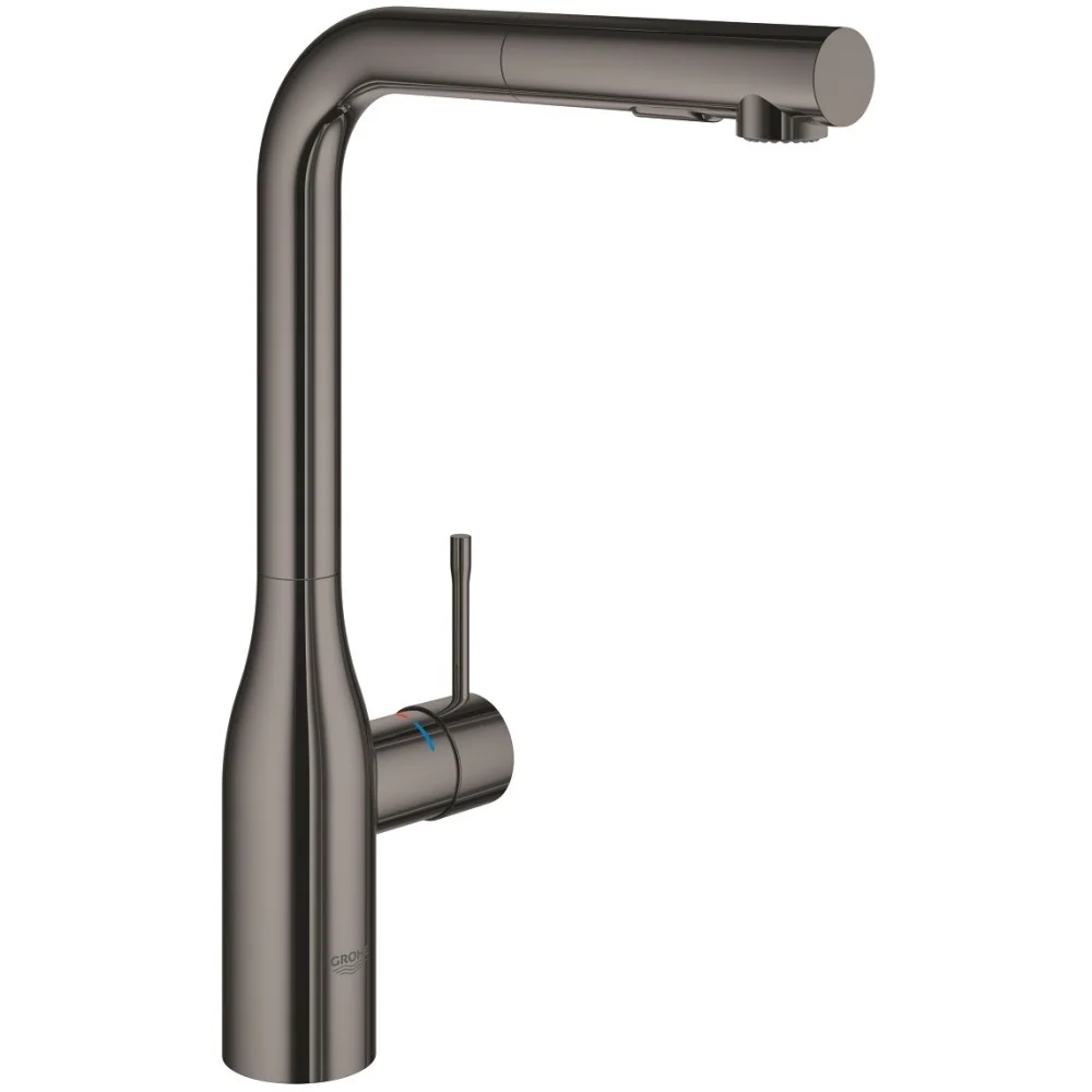 Grohe Essence Baterie chiuveta bucatarie cu dus extractibil, antracit (hard graphite)