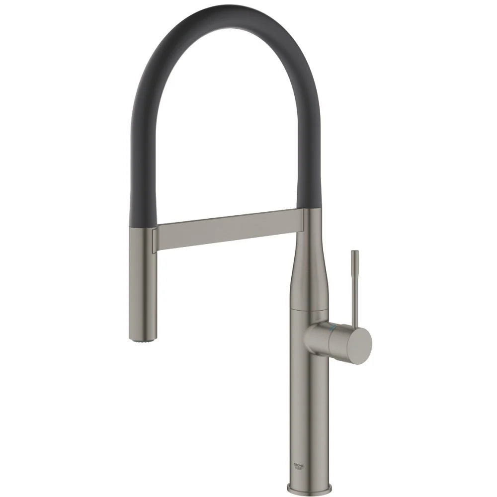 Grohe Essence Baterie chiuveta bucatarie cu dus extractibil, antracit mat (brushed hard graphite)