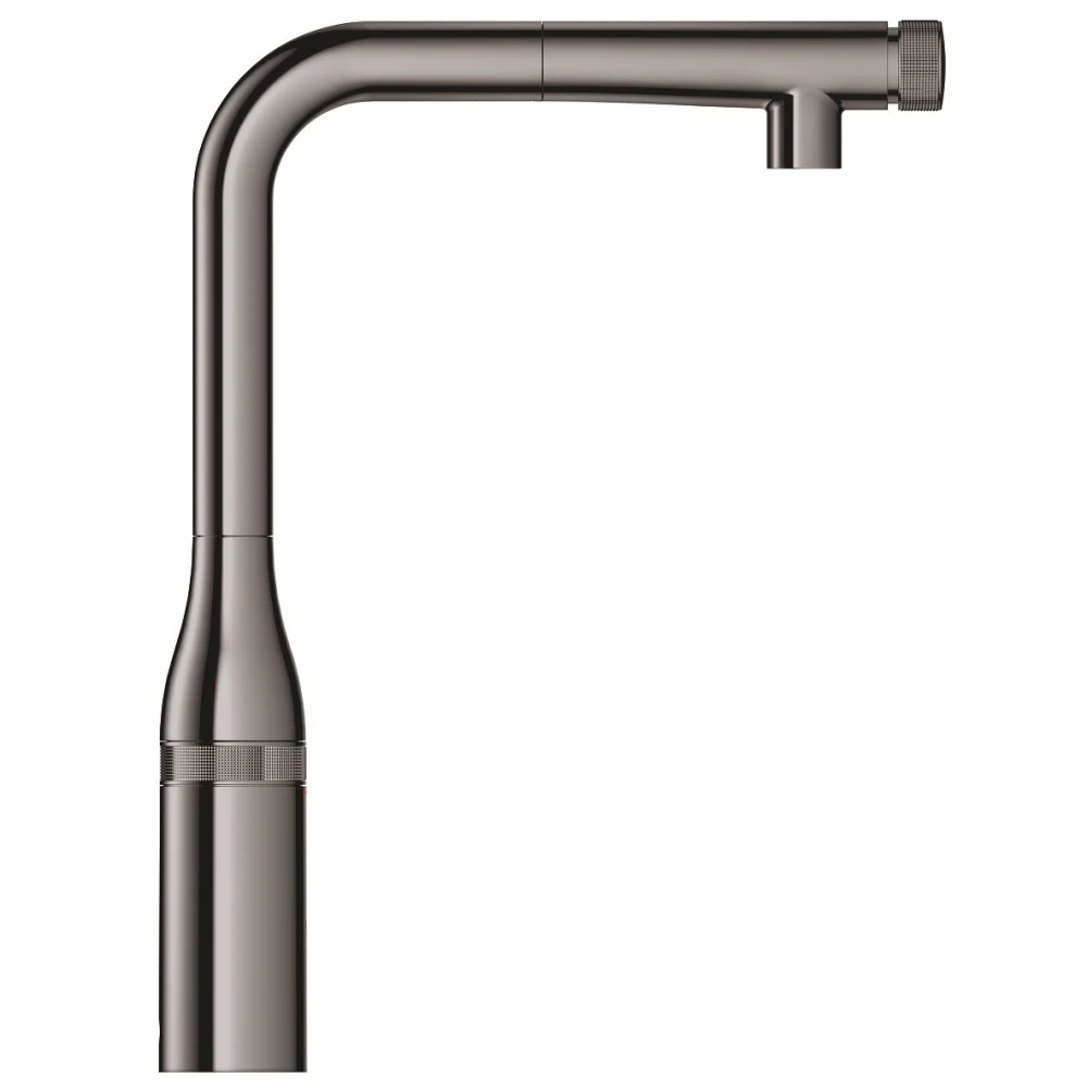 Grohe Essence Baterie chiuveta bucatarie cu dus extractibil si buton SmartControl, antracit (hard graphite)