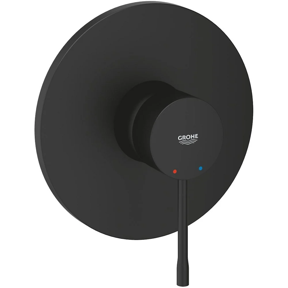 Grohe Essence Baterie dus monocomanda incastrata, negru mat (phantom black)