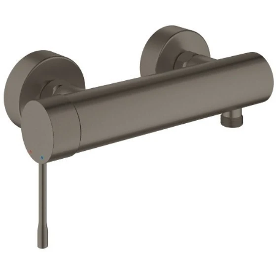 Grohe Essence Baterie dus monocomanda, montaj pe perete, antracit mat (brushed hard graphite)