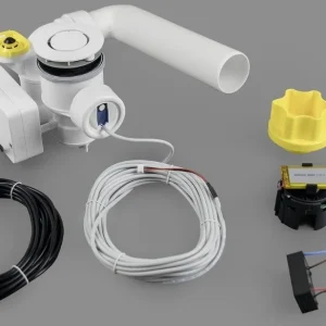 Grohe Essence Sistem de scurgere electronic pentru cada fara preaplin, capac alb