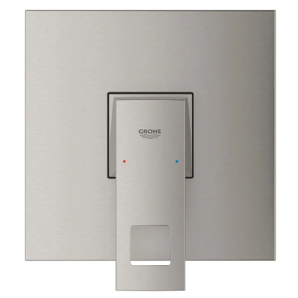 Grohe Eurocube Baterie dus incastrata, aspect inox (supersteel)