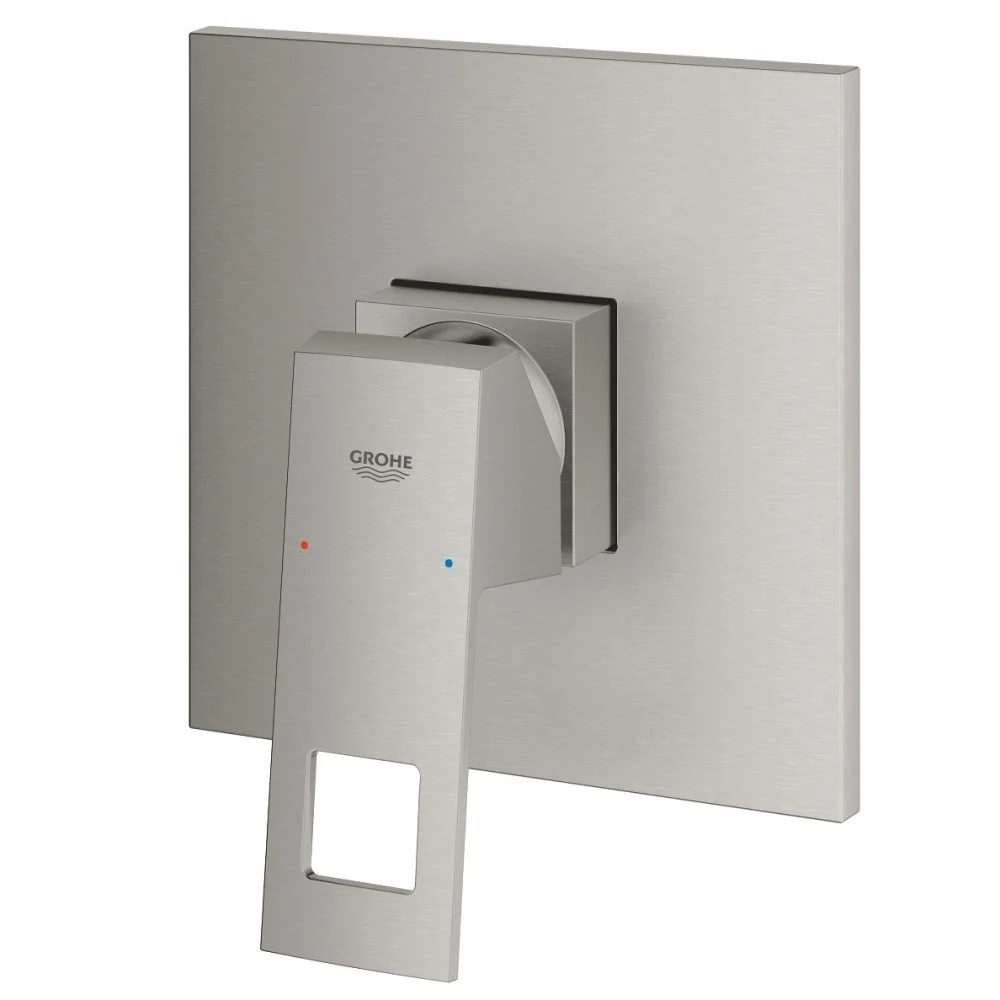 Grohe Eurocube Baterie dus incastrata, aspect inox (supersteel)