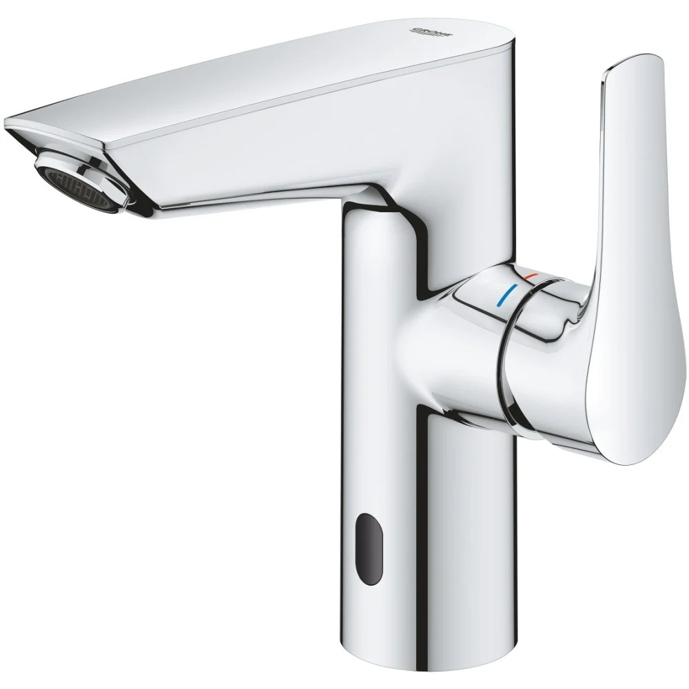 Grohe Eurosmart Baterie lavoar monocomanda cu infrarosu, baterie 6V, fara mixare apa, senzor bidirectional