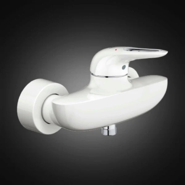 Grohe Eurostyle Baterie dus monocomanda, alb, maner gaurit