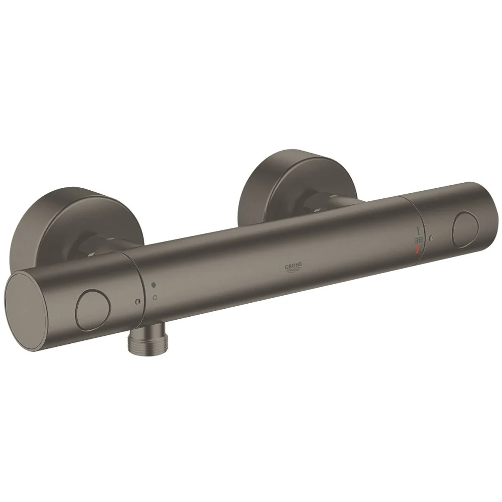 Grohe Grohtherm 1000 Cosmopolitan M Baterie dus cu termostat, antracit mat (brushed hard graphite)